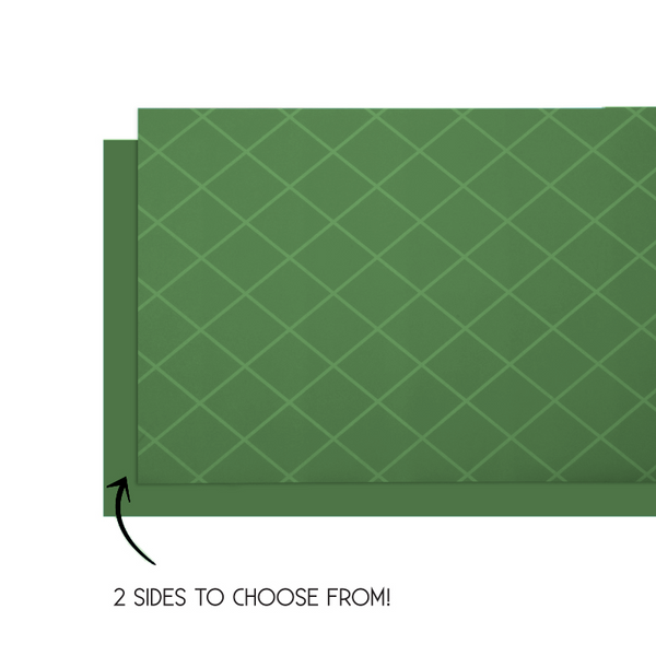 PAPER Table Runner Reversible 4m x 35cm SAGE GREEN Each #FS6160SGP