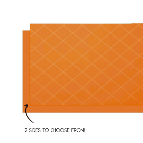 PAPER Table Runner Reversible 4m x 35cm TANGERINE Each #FS6160TGP
