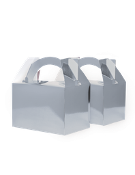 LITTLE Lunch Box METALLIC SILVER 10 Pack #FS6231MSP