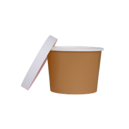 Paper LUXE TUB with Lid pack of 5 ACORN 5Pk #FS6236ACP