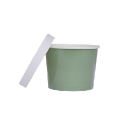 Paper LUXE TUB with Lid pack of 5 EUCALYPTUS 5Pk #FS6236EUP
