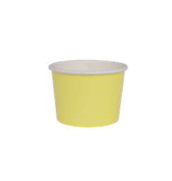 Paper GELATO Cup pack of 10 PASTEL YELLOW 10Pk #FS6237PYP
