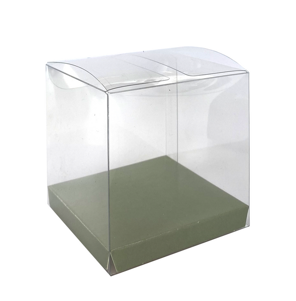 Favour Box Clear & Eucalyptus 10Pk #FS6250EUP