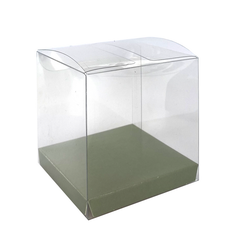 Favour Box Clear & Eucalyptus 10Pk #FS6250EUP
