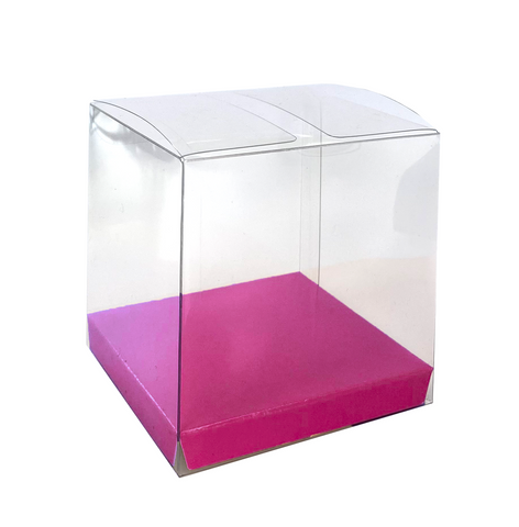 Favour Box Clear & FLAMINGO 10Pk #FS6250FMP