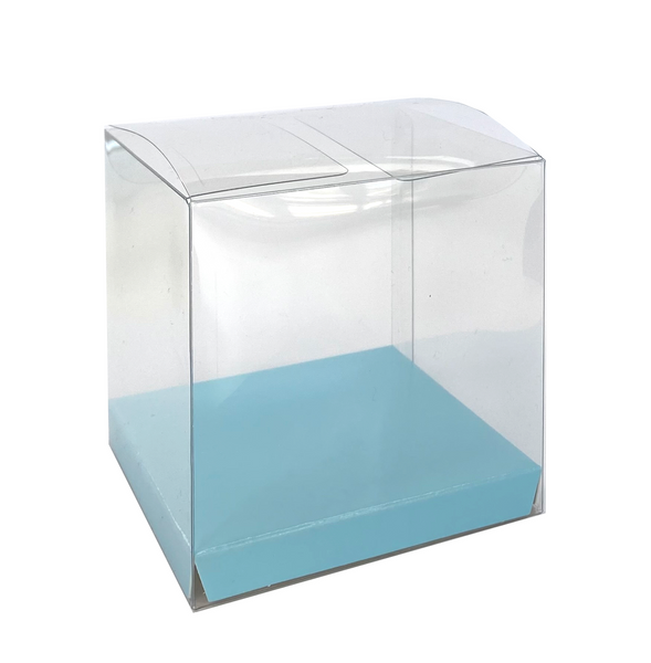 Favour Box Clear & Pastel Blue 10Pk #FS6250PBP