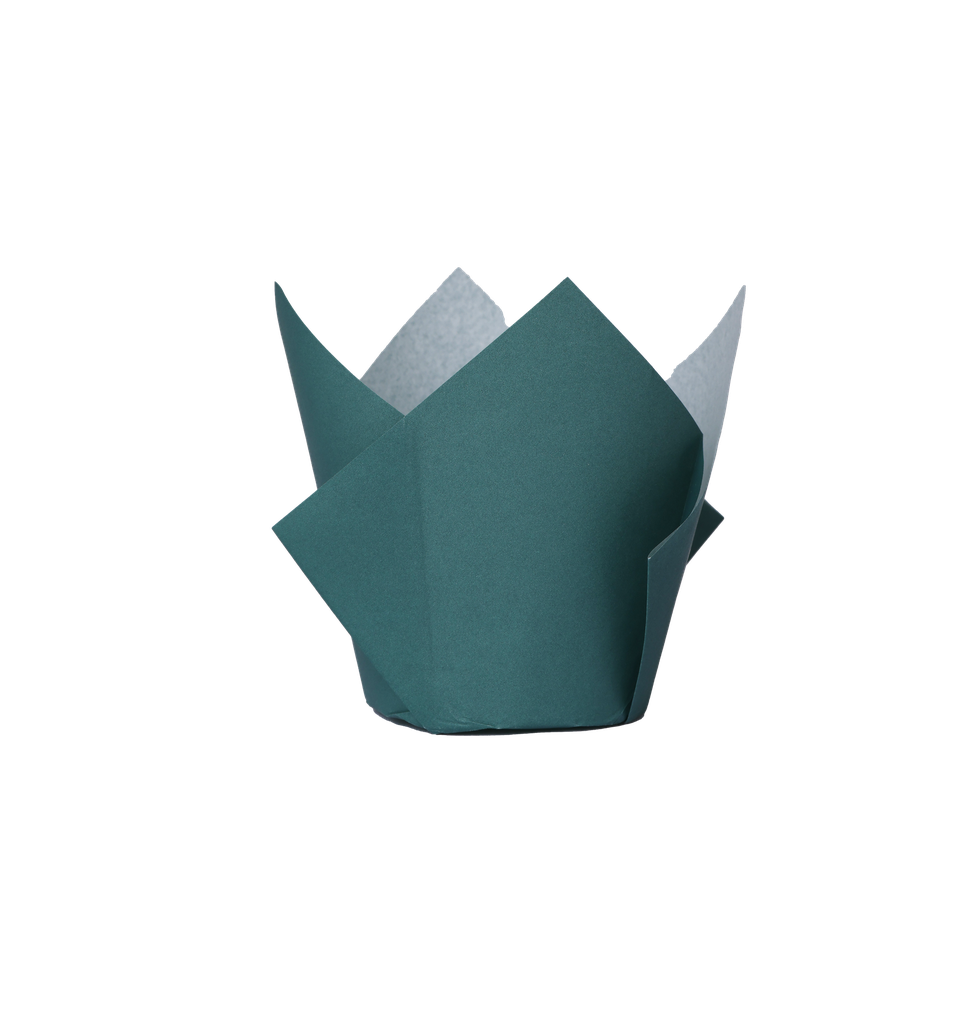 FS Tulip Cupcake Case SAGE GREEN 20pk #6255SGP
