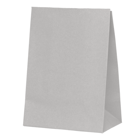 Paper Party Bag COOL GREY 18cm x 13cm x 8cm 10pk #6300CGP