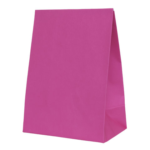 Paper Party Bag FLAMINGO 18cm x 13cm x 8cm 10pk #6300FMP