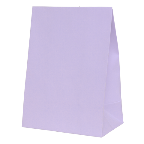 Paper Party Bag PASTEL LILAC 18cm x 13cm x 8cm 10pk #6300PLIP