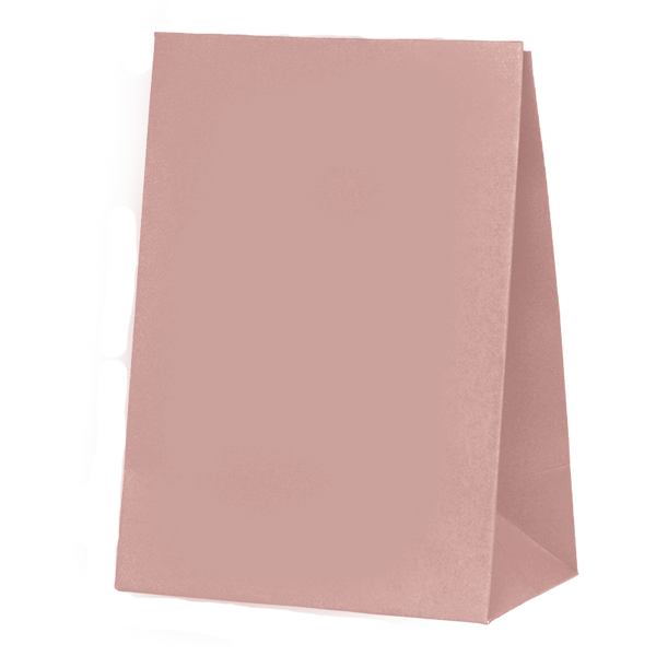 Paper Party Bag ROSE 18cm x 13cm x 8cm 10pk #6300ROP