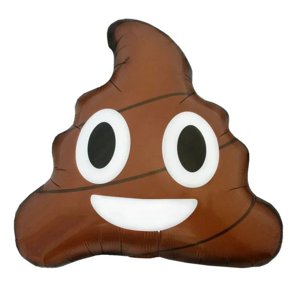 Shape Foil Poop Emoji 24