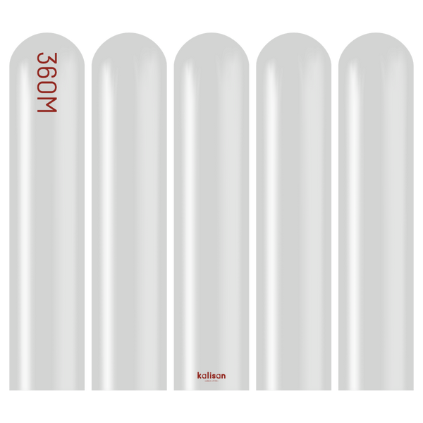 360 Kalisan Metallic SILVER Plain Modelling Latex #10370032 - Pack of 50