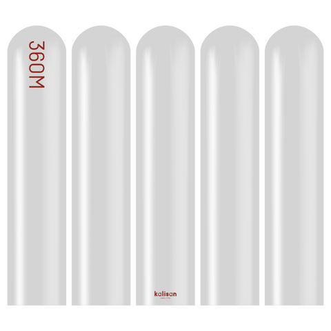 360 Kalisan Metallic SILVER Plain Modelling Latex #10370032 - Pack of 50