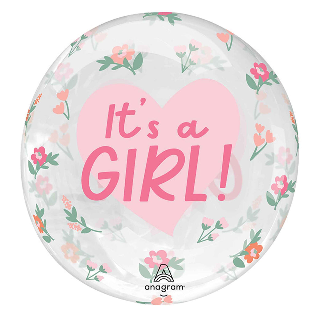 Crystal CLEARZ It's A GIRL Floral 20