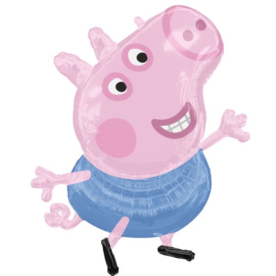 50cm x 60cm Foil Shape Peppa Pig GEORGE Anagram #46001