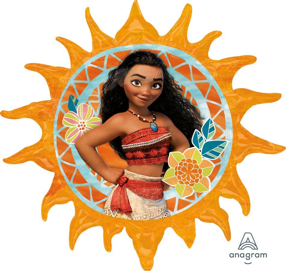 73cm x 71cm Foil Shape MOANA Anagram #34688