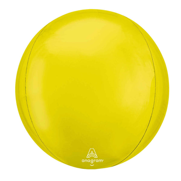 Foil ORBZ Plain Vibrant YELLOW each packaged #47079