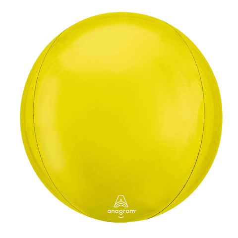 Foil ORBZ Plain Vibrant YELLOW each packaged #47079