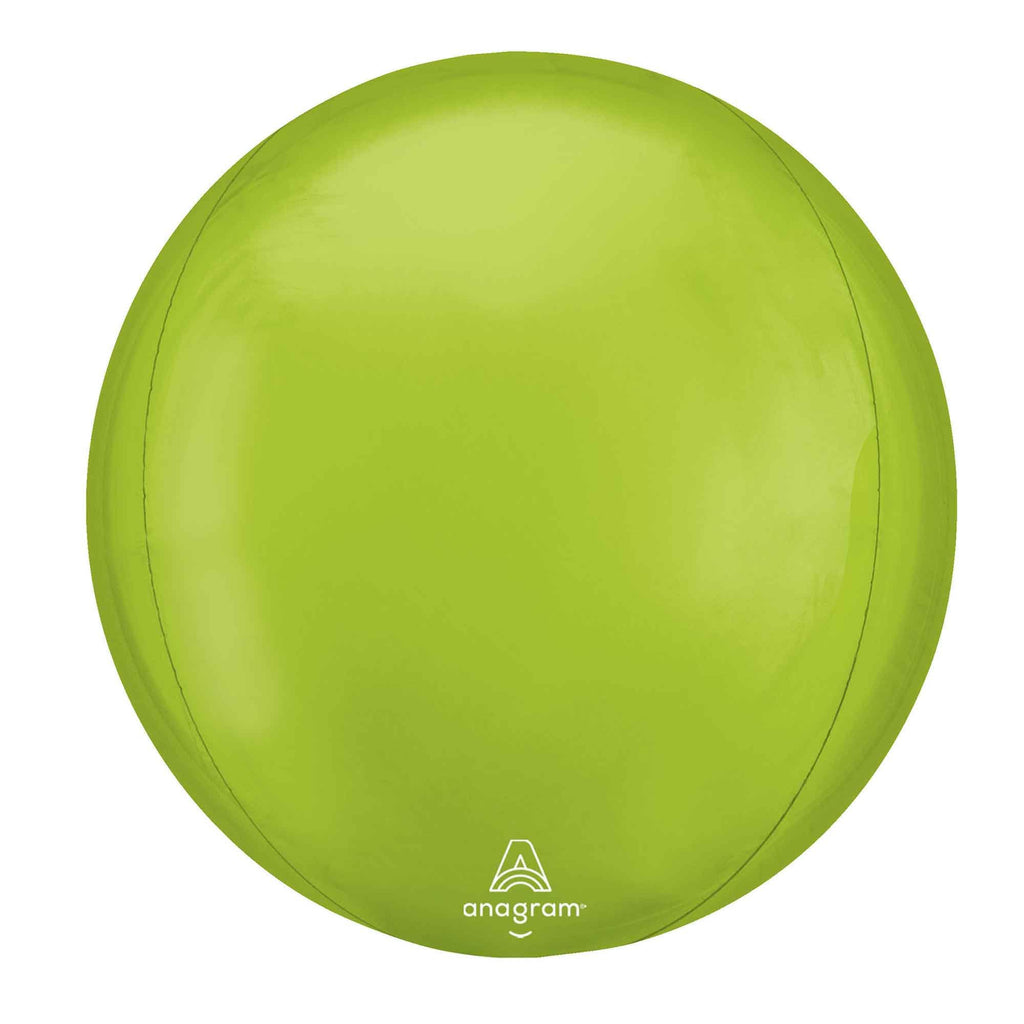 Foil ORBZ Plain Vibrant GREEN each packaged #47078