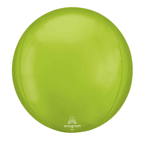 Foil ORBZ Plain Vibrant GREEN each packaged #47078