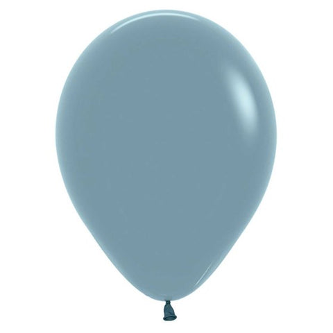 12cm Latex Sempertex Matte Pastel DUSK BLUE 50 Bag #20017158