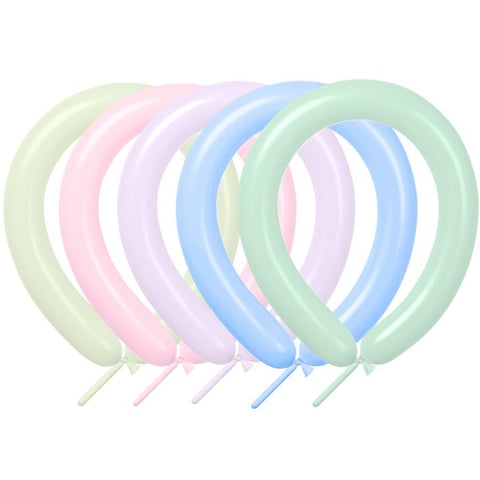 260T Anagram Standard Assorted PASTEL Plain Modelling #88090520-APSTL Pack of 50