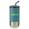 The Lagom 16oz Travel Insulated Tumbler Teal/Silver #7218TEAL