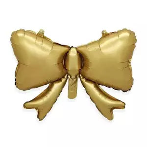 51cm x 41cm - Mini Foil Bow GOLD  BBQBOWGO