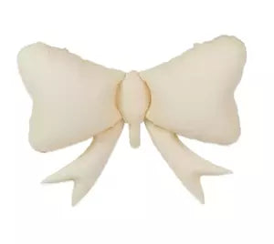 79cm x 62cm - Large Foil Bow CREAM  BBQBOWLAP