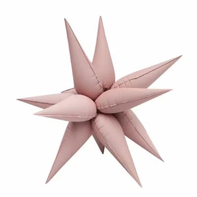 68cm - Starburst Foil Balloons MATTE PINK 68cm BBQSTBMPK