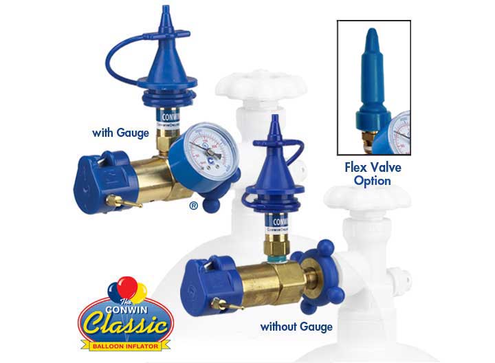 Classic Inflator WITHOUT Gauge & with Flex/Tilt Valve #16134 - Each