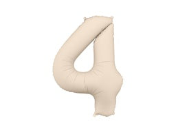 86cm Foil Number FOUR Light Warm Grey #4013J