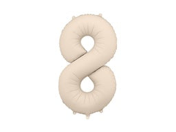 86cm Foil Number EIGHT Light Warm Grey #8013J