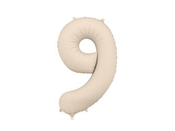 86cm Foil Number NINE Light Warm Grey #9013J