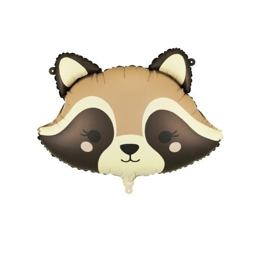 59cm x 39cm Foil Shape RACCOON Head #FB367 - Each (pkgd.)