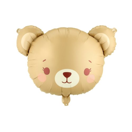 56cm x 40cm Foil Shape BEAR Head #FB385 - Each (pkgd.)