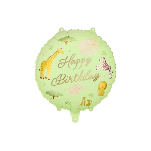 35cm Foil SAFARI Happy BIRTHDAY #FB388