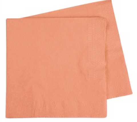 Dinner Napkin PEACH Pack of 40 #FS6073PCP