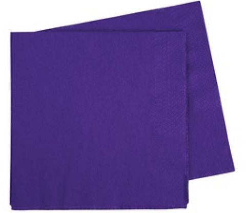 Dinner Napkin PURPLE Pack of 40 #FS6073PUP