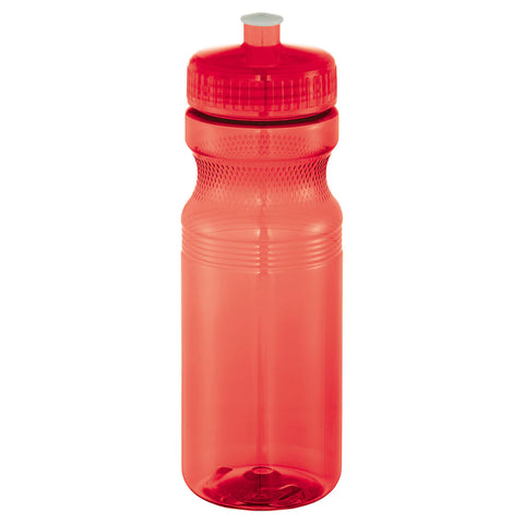 24oz Easy Squeezy Crystal Sports Bottle RED SM6523R