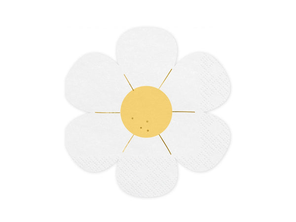 PD Napkins DAISY 16x16.5cm 12pk SPK36