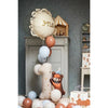 81cm x 72cm Party Deco Standing Number ONE with Teddy Bear #PD235