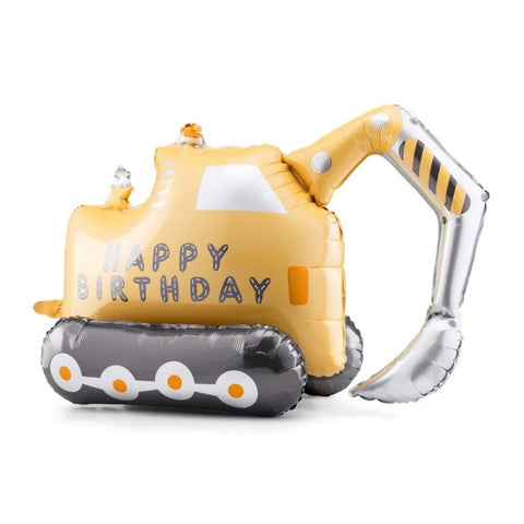77cm x 49cm Party Deco Foil Standing Shape EXCAVATOR - each #PD237