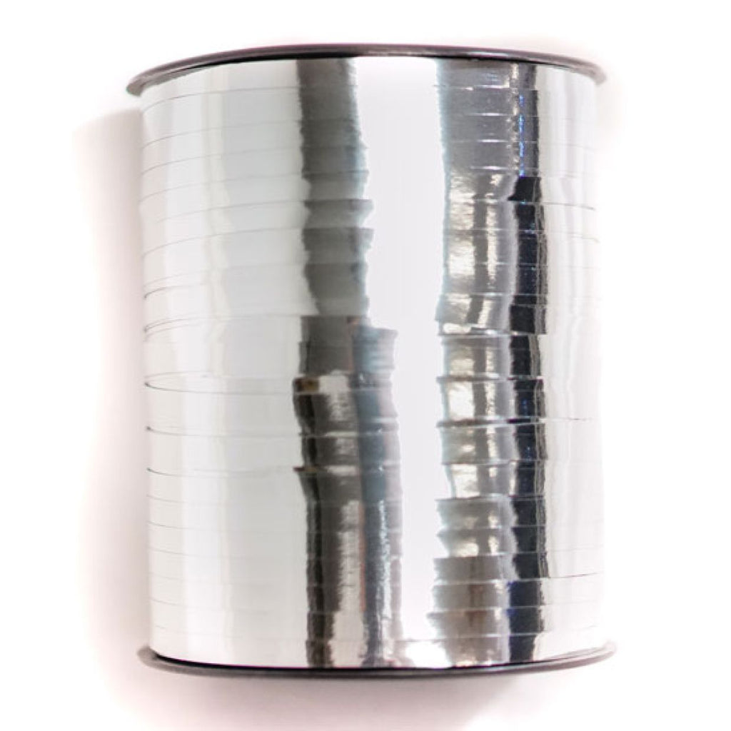 METALLIC Ribbon 455m/497yd x 5mm SILVER each #1241001