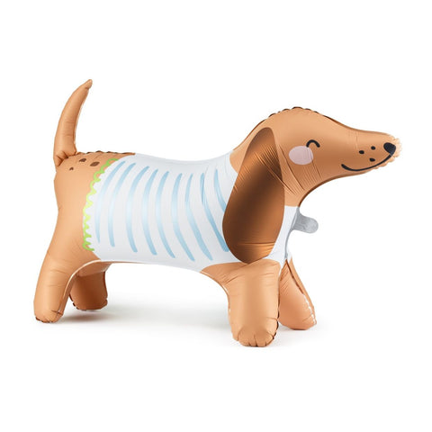 89cm x 58cm Party Deco Standing DACHSHUND #PD250