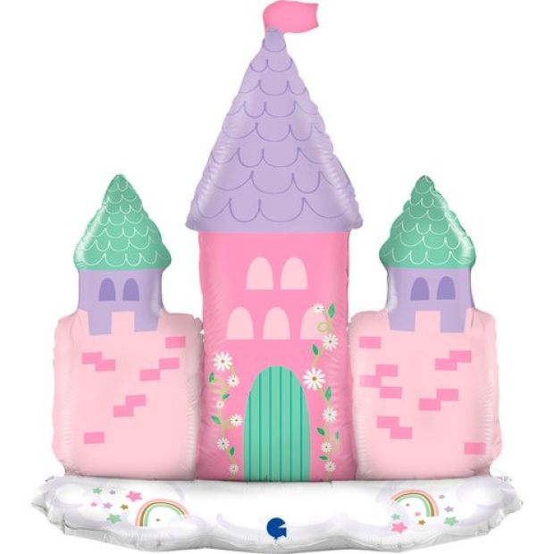 76cm Foil Standup Magical CASTLE #70010 - Each (Pkgd.)