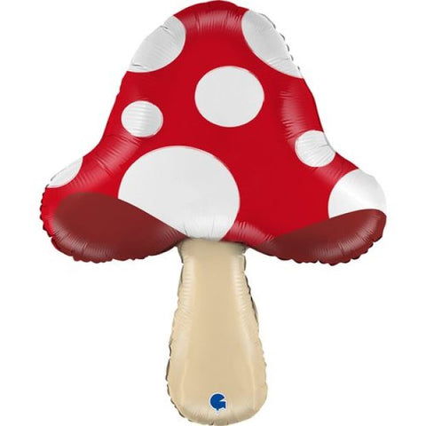 66cm Foil Shape MUSHROOM #72117- Each (Pkgd.)