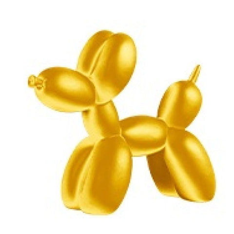 Small Decorative BALLOON DOG Gold 20cm x 8cm x 17cm #B003A-GD - Each