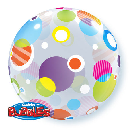 50cm Deco Bubble Polka Dots & Dots #15608 - Each